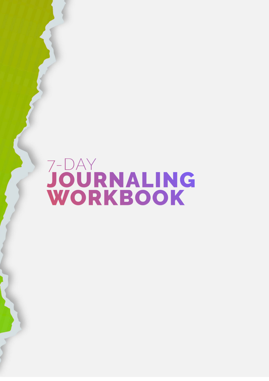 7 Day Journaling work book FREEBIE